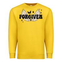 Lemon forgiven christian angel wings Premium Sweatshirt - MaliasSmallBusiness