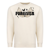 Sandshell forgiven christian angel wings Premium Sweatshirt - MaliasSmallBusiness
