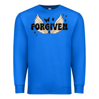 True Royal forgiven christian angel wings Premium Sweatshirt - MaliasSmallBusiness