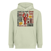 Matcha crawfish junkie Heavyweight Hoodie - MaliasSmallBusiness