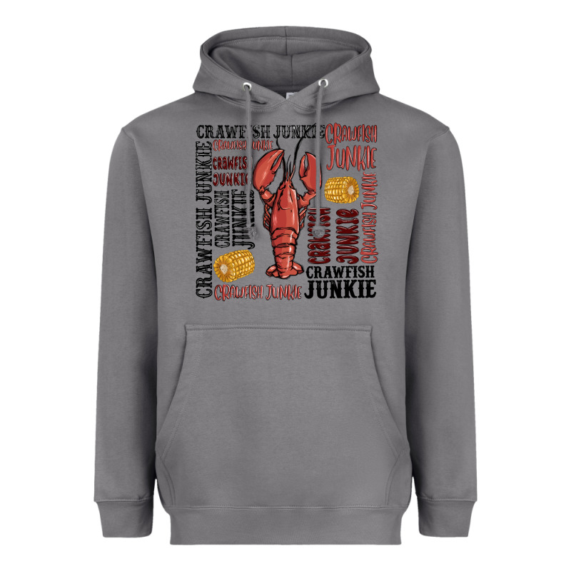 Crawfish Junkie Heavyweight Hoodie by MaliasSmallBusiness | Teevron