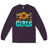 Plum mom of girls Long Sleeve Tee - AdoDesignShop