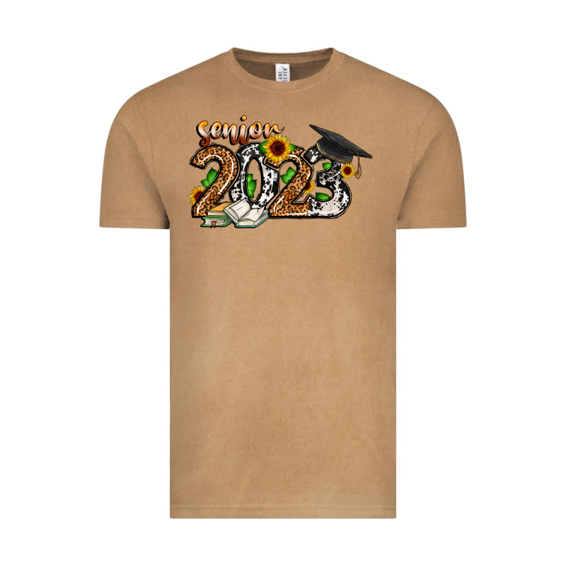 Senior 2023 Vintage Tee by CowhideDigitalArt | Teevron