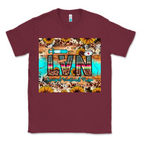 Burgundy lvn licensed vocational nurse Classic Tee - JahusDesignShop