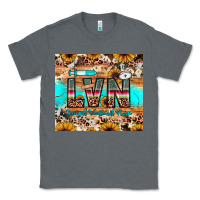 Charcoal Heather lvn licensed vocational nurse Classic Tee - JahusDesignShop