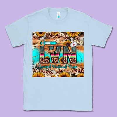 Lvn Licensed Vocational Nurse Classic Tee Designed By Jahusdesignshop