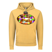 Vintage Mustard Christmas football Vintage Hoodie - RanaPortraitStore