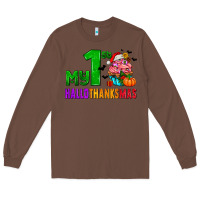 Chestnut my first hallothanksmas Long Sleeve Tee - AdoDesignShop