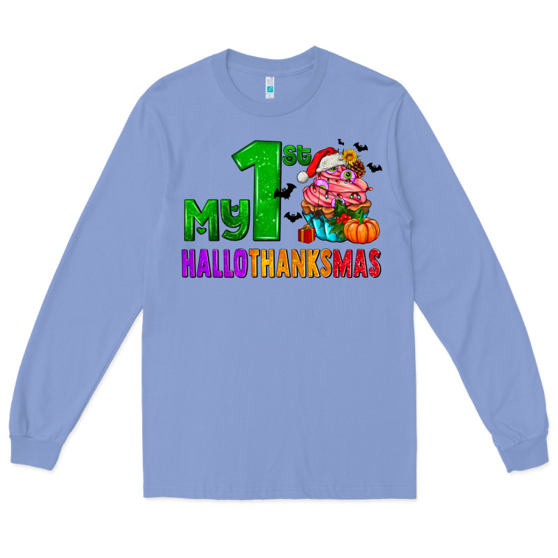 My First Hallothanksmas Long Sleeve Tee by AdoDesignShop | Teevron