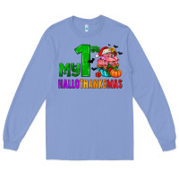 Colony Blue my first hallothanksmas Long Sleeve Tee - AdoDesignShop