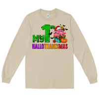 Mushroom my first hallothanksmas Long Sleeve Tee - AdoDesignShop