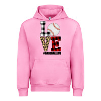 Fuchsia Pink Love, Baseball Urban Hoodie - Bettercallsaul