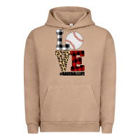 Pigment Burro Love, Baseball Urban Hoodie - Bettercallsaul