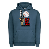 Pigment Midnight Navy Love, Baseball Urban Hoodie - Bettercallsaul
