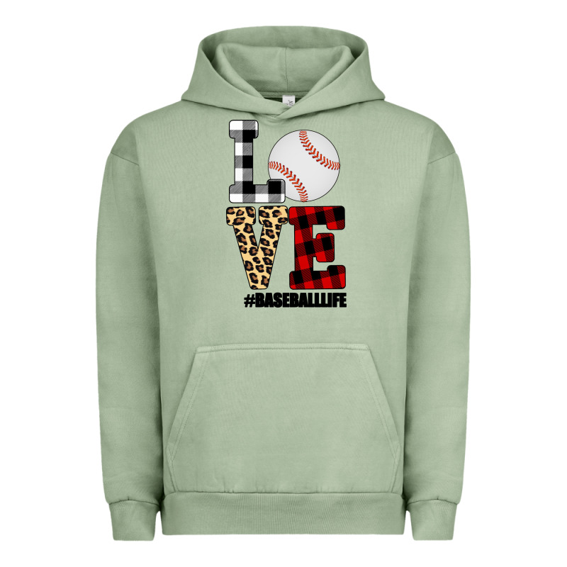 Love, Baseball Urban Hoodie by Bettercallsaul | Teevron
