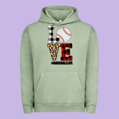 Love, Baseball Urban Hoodie Designed By Bettercallsaul