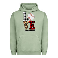 Pigment Oil Green Love, Baseball Urban Hoodie - Bettercallsaul