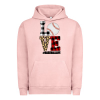 Pigment Salmon Love, Baseball Urban Hoodie - Bettercallsaul
