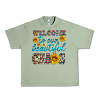 Oil Green welcome to our beautiful chaos Urban Heavy Tee - HRA Design Shop