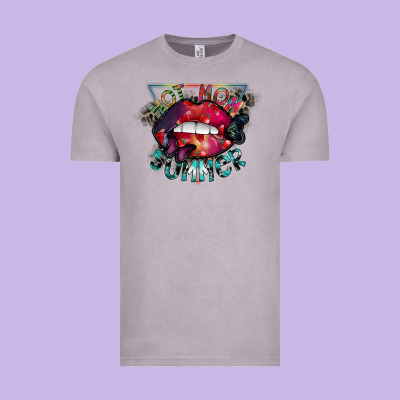 Hot Mom Summer Vintage Tee Designed By Sublimationcraftshop