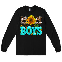 Black mom of boys Long Sleeve Tee - AdoDesignShop