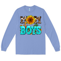 Colony Blue mom of boys Long Sleeve Tee - AdoDesignShop