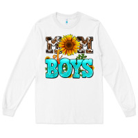 White mom of boys Long Sleeve Tee - AdoDesignShop