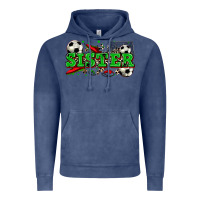 Vintage Denim sister soccer Vintage Hoodie - Zillion Design Studio