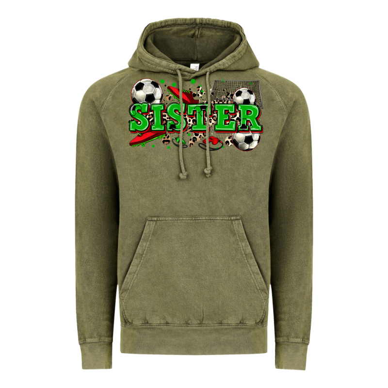 Sister Soccer Vintage Hoodie by Zillion Design Studio | Teevron