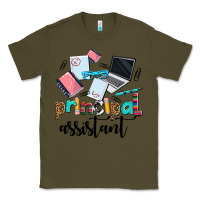 Army Green principal assistant Classic Tee - AdoDesignShop