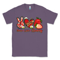 Lavender peace love strawberry Classic Tee - Artiststas