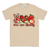 Mushroom peace love strawberry Classic Tee - Artiststas
