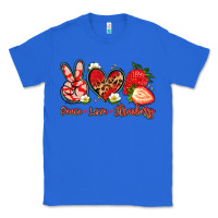 True Royal peace love strawberry Classic Tee - Artiststas