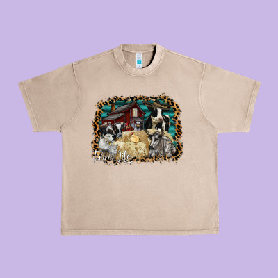 Farm Life 2 Urban Heavy Tee Designed By Sublimationcraftshop