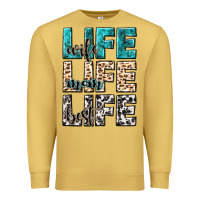 Antique Gold wife life wife mom life best Premium Sweatshirt - NancyCooperArtShop