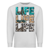 Dove Grey wife life wife mom life best Premium Sweatshirt - NancyCooperArtShop