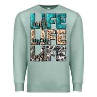 Seafoam wife life wife mom life best Premium Sweatshirt - NancyCooperArtShop