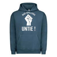 Pigment Midnight Navy Bad Spellers Urban Hoodie - Bettercallsaul