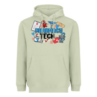 Matcha pharmacy tech Heavyweight Hoodie - MaliasSmallBusiness