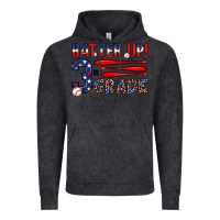 Vintage Black batter up 3rd grade Vintage Hoodie - JahusDesignShop