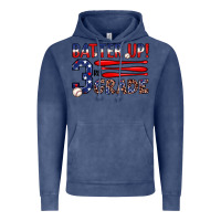 Vintage Denim batter up 3rd grade Vintage Hoodie - JahusDesignShop