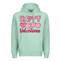 Seafoam happy valentines Premium Hoodie - LillyAllenDesigns