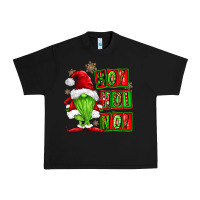 Black ho ho no christmas gnomes Urban Heavy Tee - FaDigitalArtStudio
