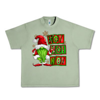Oil Green ho ho no christmas gnomes Urban Heavy Tee - FaDigitalArtStudio