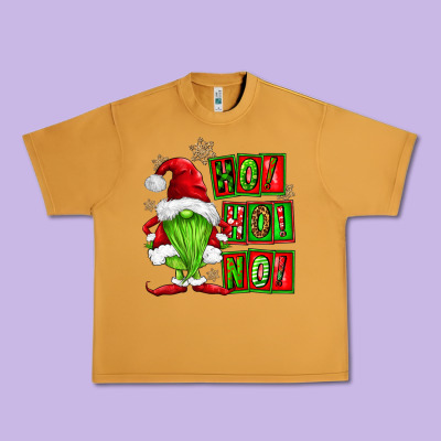 Ho Ho No Christmas Gnomes Urban Heavy Tee Designed By Fadigitalartstudio