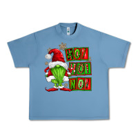 Pebble Blue ho ho no christmas gnomes Urban Heavy Tee - FaDigitalArtStudio