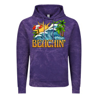 Cloud Purple beachin Vintage Hoodie - texasbilliewilder