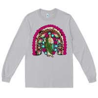 Moon Dust san judas rainbow Long Sleeve Tee - JahusDesignShop