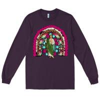 Plum san judas rainbow Long Sleeve Tee - JahusDesignShop