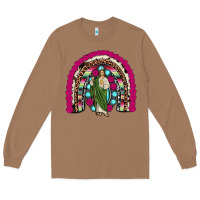 Toasted Coconut san judas rainbow Long Sleeve Tee - JahusDesignShop